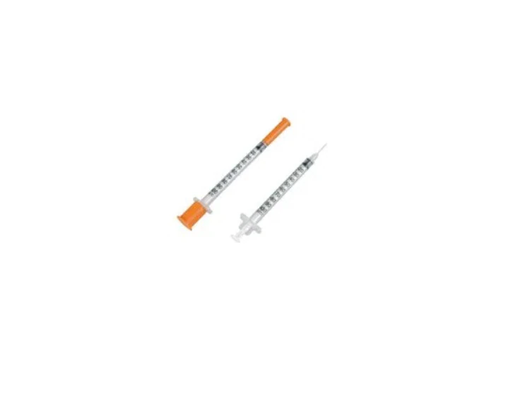 Exel Comfort Point Lo-Dose Insulin Syringe with Needle, 30G x 5/16", 1cc, U-100, Conventional Graduated, Sterile, 500/Case