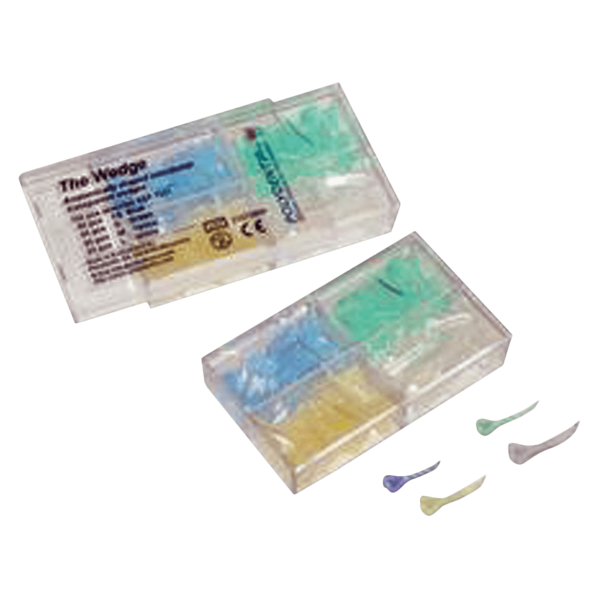 The Wedge Interdental Wedges, Transparent, Assorted Sizes, 400/Pkg