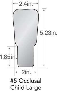 Select Dental Fog Free Photo Mirror, Occlusal #5, Child, Each