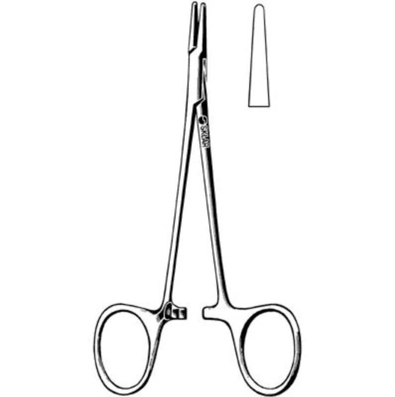 Sklar Webster Needle Holder, Smooth Metal, Each