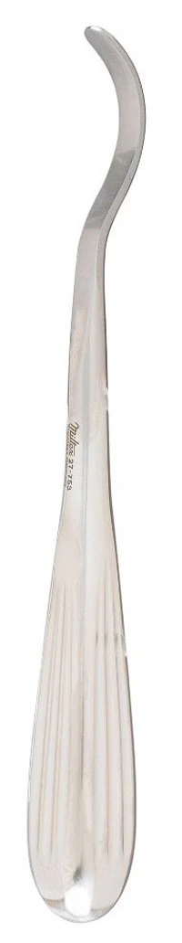 Miltex Crego Periosteal Elevator, Curved, 7mm, Stainless Steel