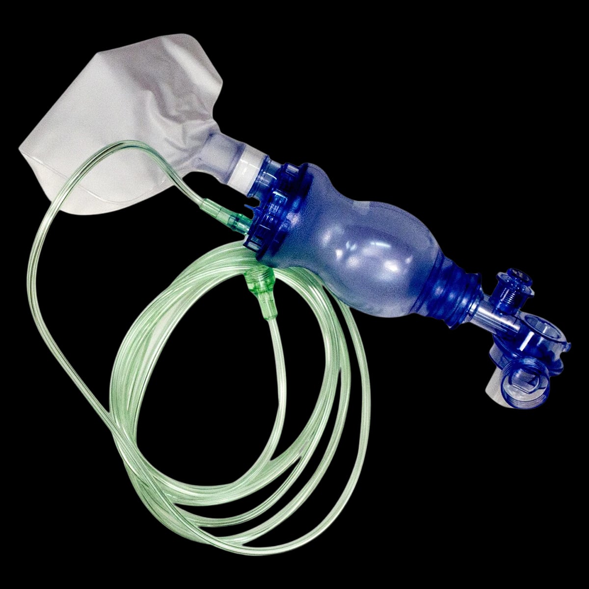 Dynarex Disposable Bag Valve Mask (BVM) Resuscitator, Infant, with Reservoir, Each