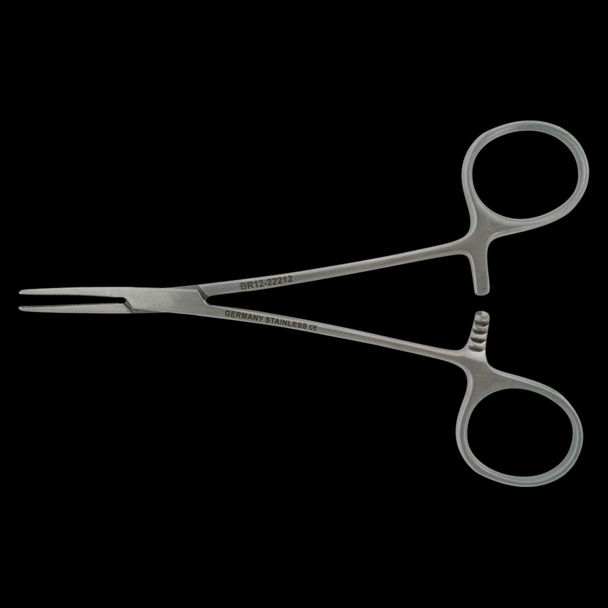 BR Surgical Halsted Mosquito Hemostatic Forcep, Straight, 5", Autoclavable, Each