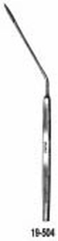 Miltex Sexton Ear Knife, 7" Angled, Stainless Steel, Reusable, Autoclavable