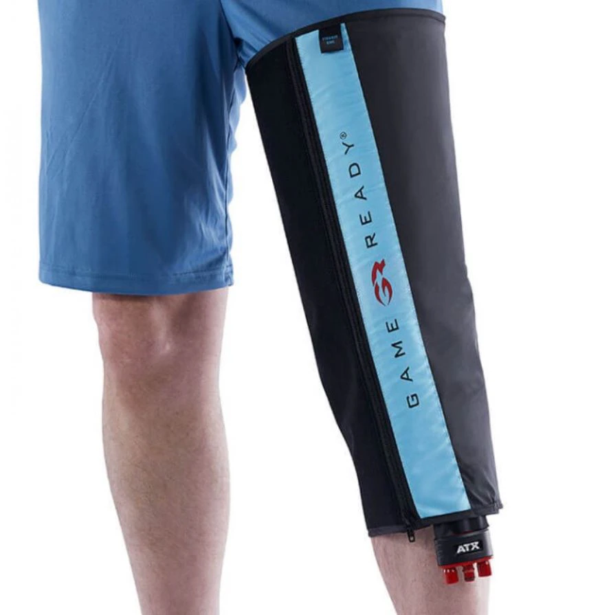 Game Ready ATX Compression Wrap, Assembled Straight Knee Wrap