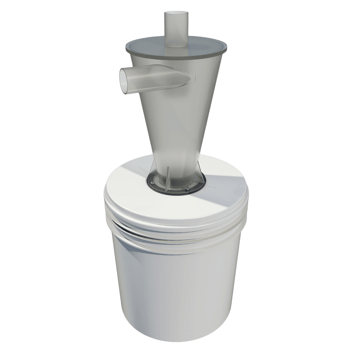 Quatro Air Technologies Cyclone Collector for Dust Collection, 1 Each