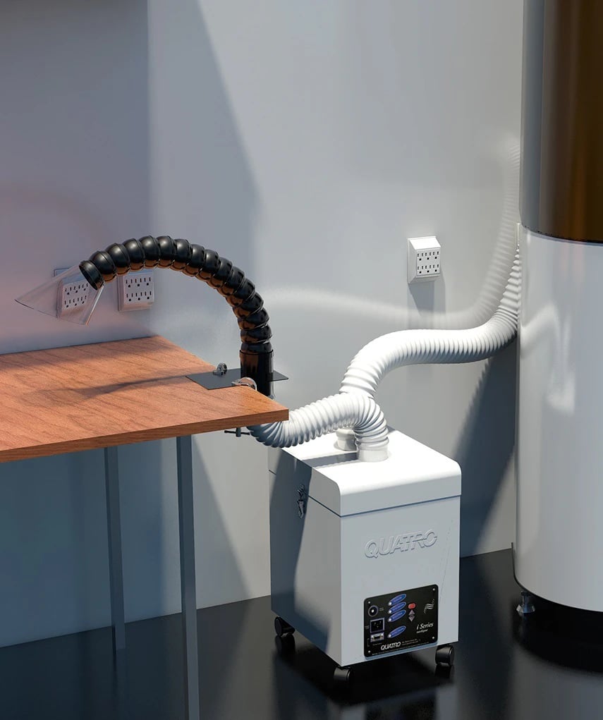 Monopure Fume Extractor Kit, Multi-Stage Carbon 3D