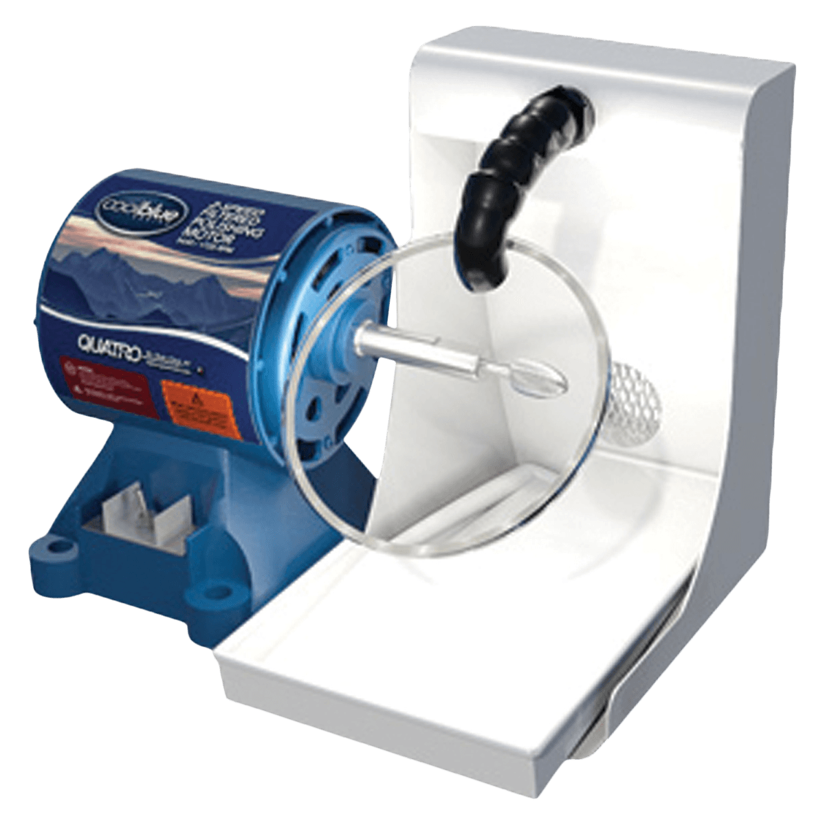 Quatro Air Technologies SplashGuard with LED Magnifier