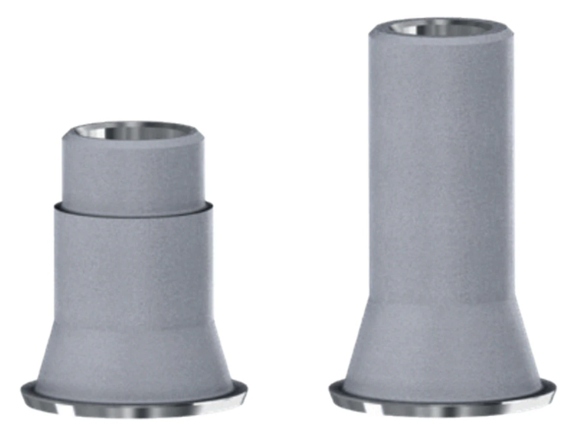DESS TiBase Non-Engaging Multi-Unit Abutment, RP MU Connection, 4.8mm, 1.27mm Gingival Height, Each