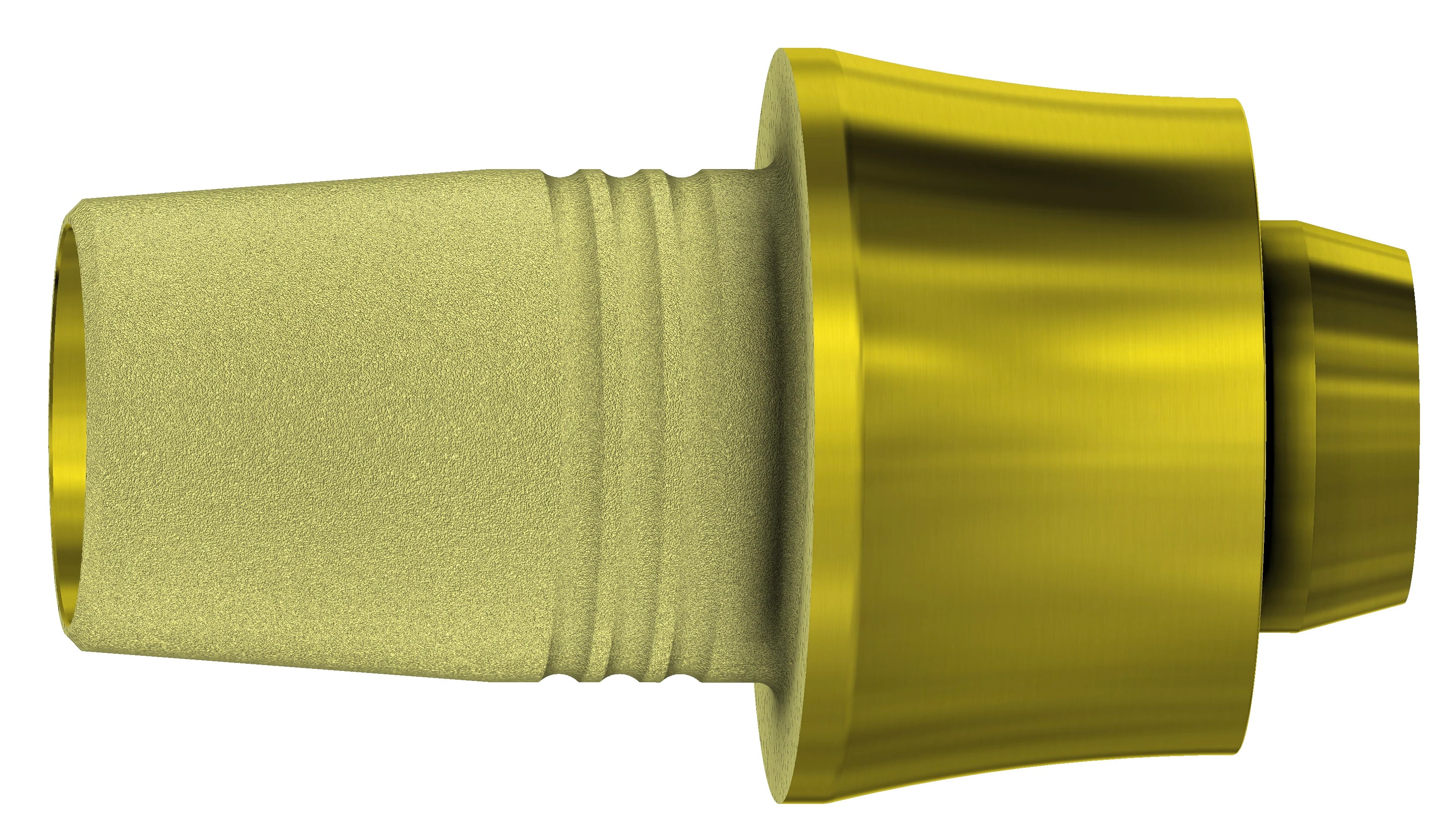 DESS C-Base Non-Engaging Abutment Base, 4.3mm, GH 3mm Tri-Lobe, for Nobel Replace, Each