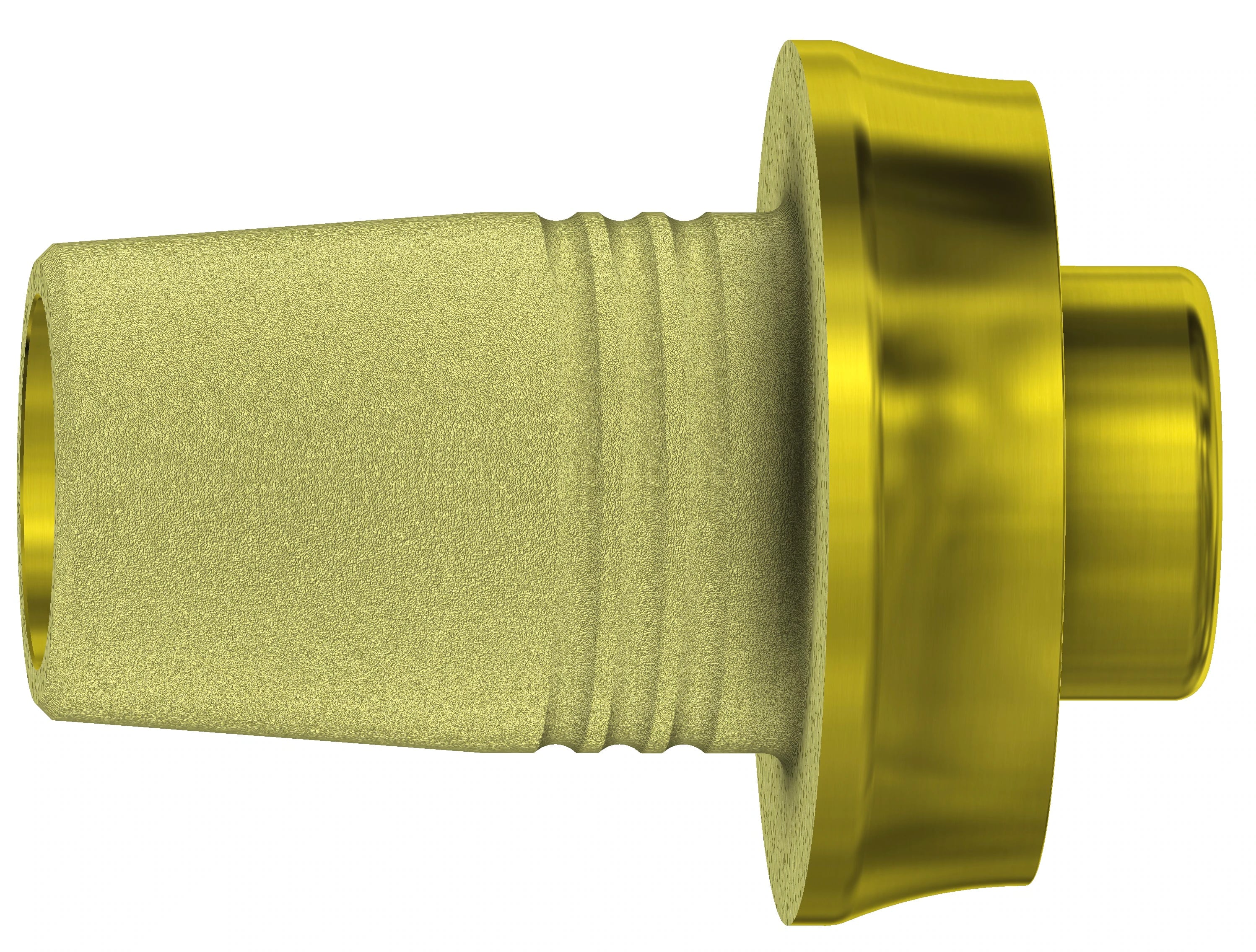 DESS C-Base Non-Engaging Abutment Base, 5.0mm Platform, 3i Internal Hex, 1.5mm Gingival Height, Each