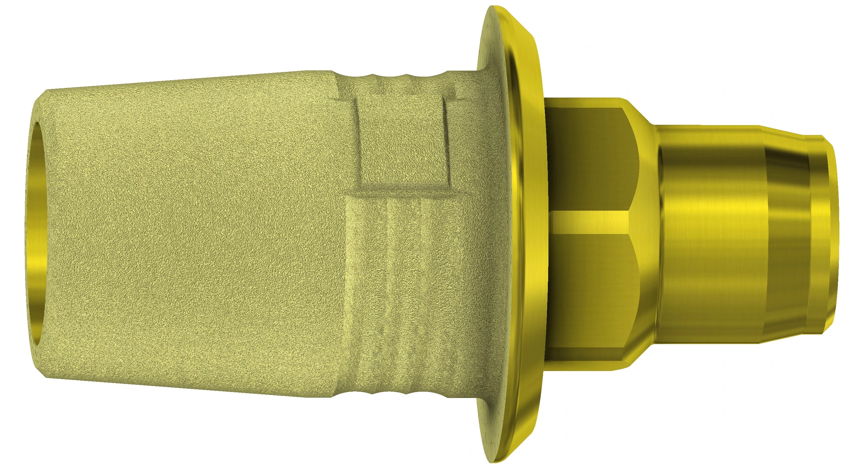 DESS C-Base Engaging Abutment, 4.1mm Platform, 0.4mm Gingival Height, Internal Hex, RP (Regular Platform)