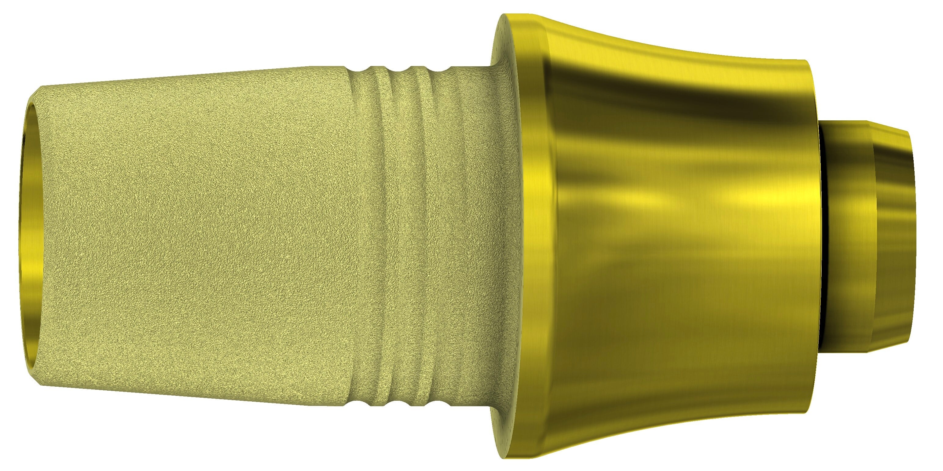 DESS C-Base Non-Engaging Abutment, 3.5mm, Nobel Replace Select, Tri-Lobe, GH3mm