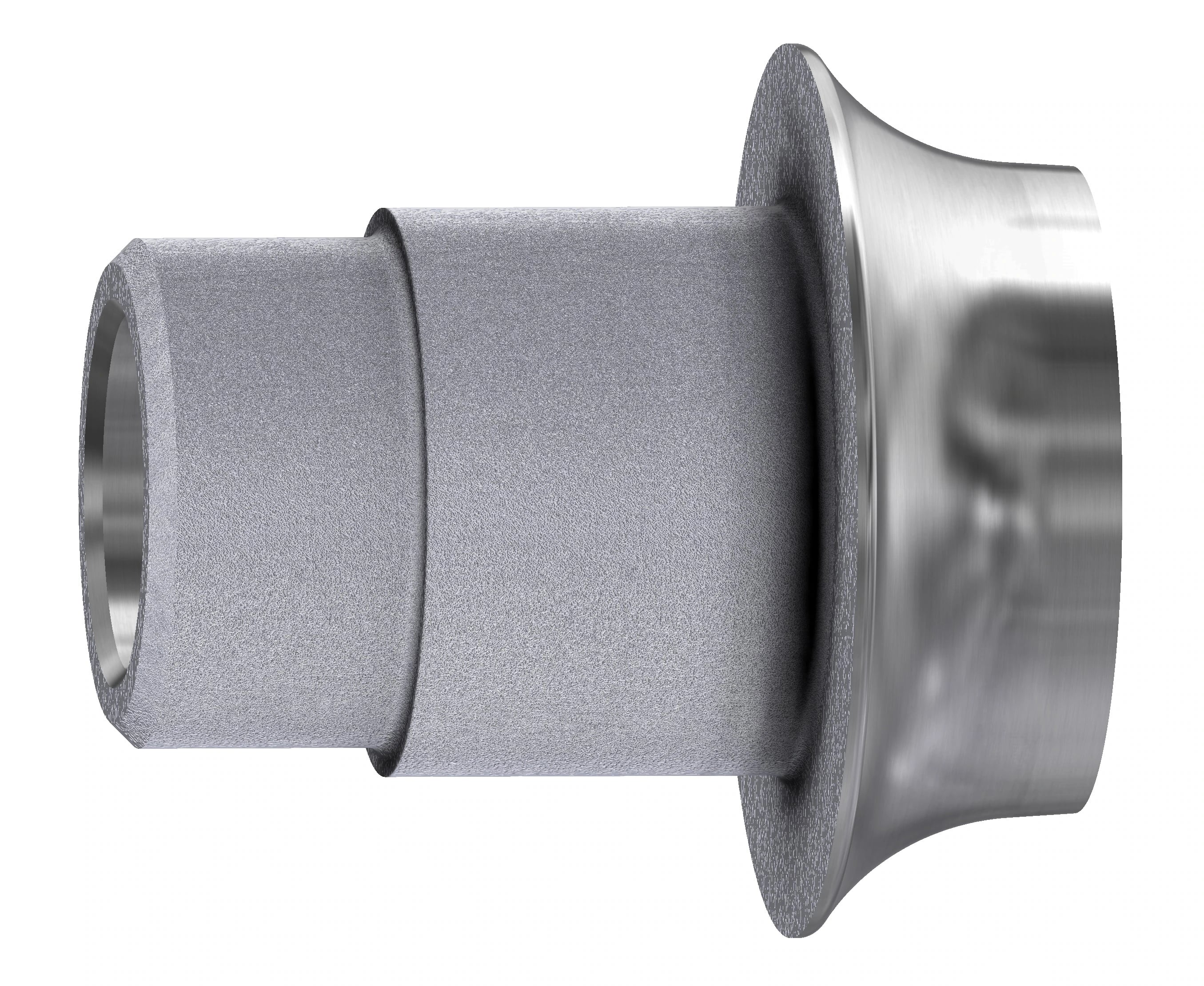DESS Ti-Base Non-Engaging for Straumann BLX, Wide Body, 4.5mm, Gingival Height 1.5mm, Conical, 1 Each