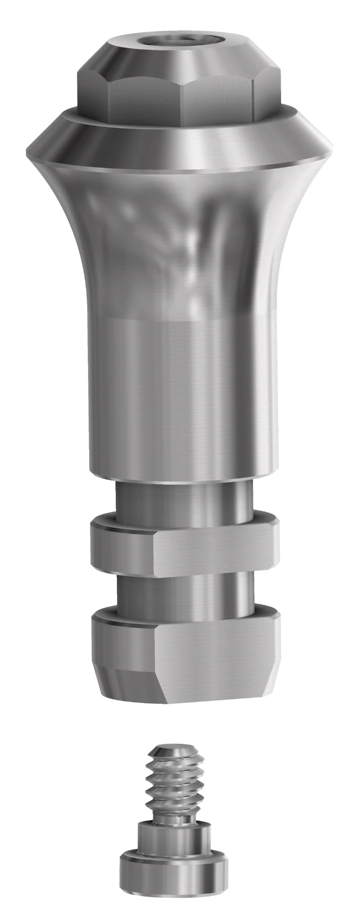 DESS Analog WN 6.5 on Abutment Octagon, Non-Anodized, Straumann Tissue Level, 1 Each