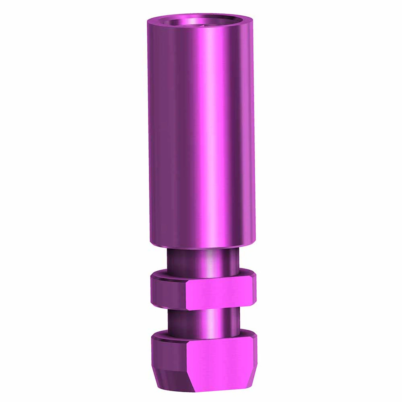 DESS Analog NP Internal Hex Click Anodized Purple, Platform 3.4, Stone/Digital, Pack of 10