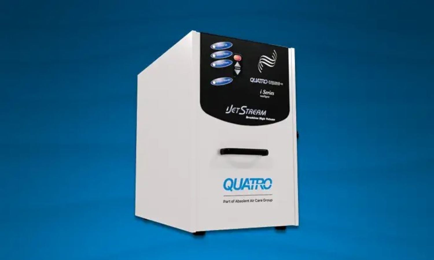 Quatro Air Technologies JetStream Tall Brushless Dust Collector for CAD/CAM, 120V Kit