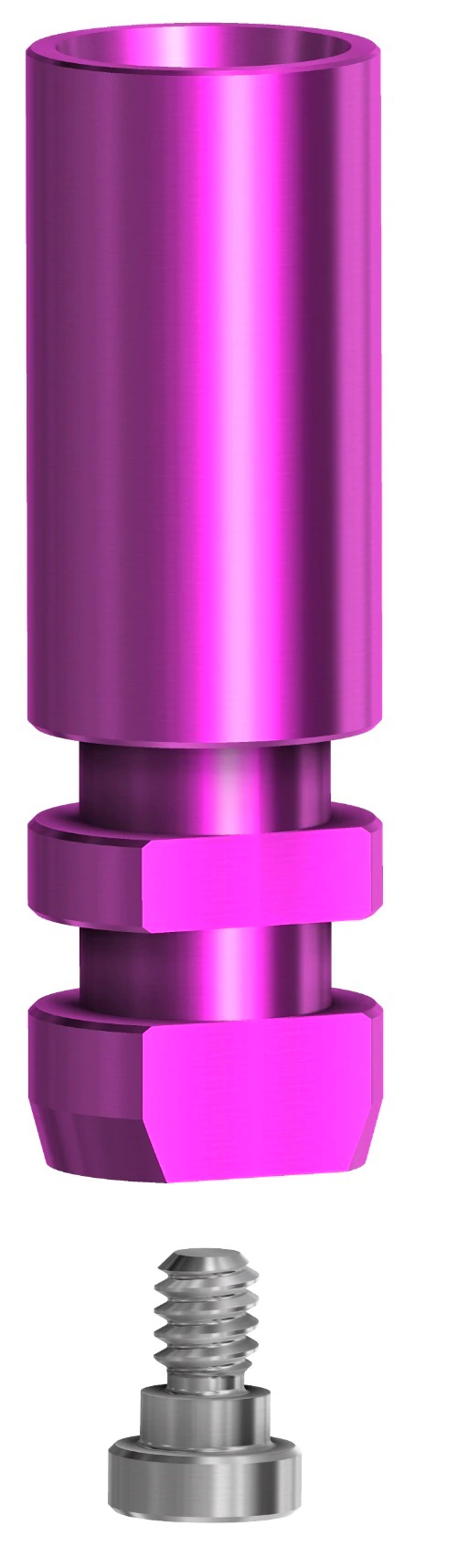 DESS Digital Analog MIS C1/V3 SP Conic MC/MV, Anodized Purple, 1 Each