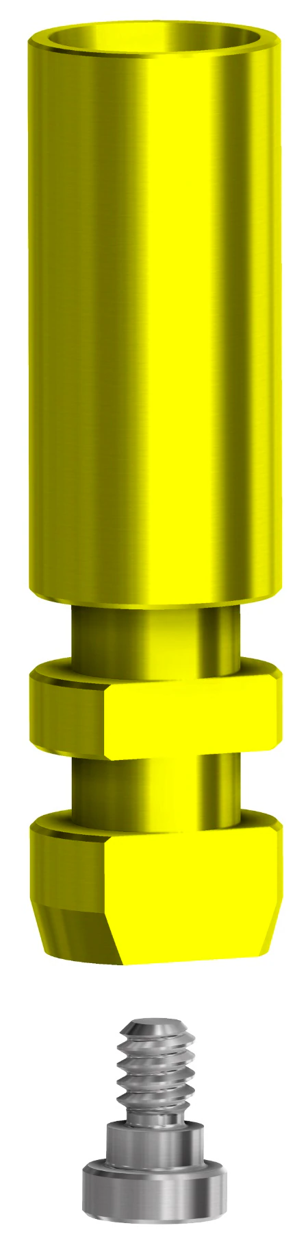 DESS Digital Analog MIS C1 NP Conic MC, Anodized Yellow, 3.3mm, Each