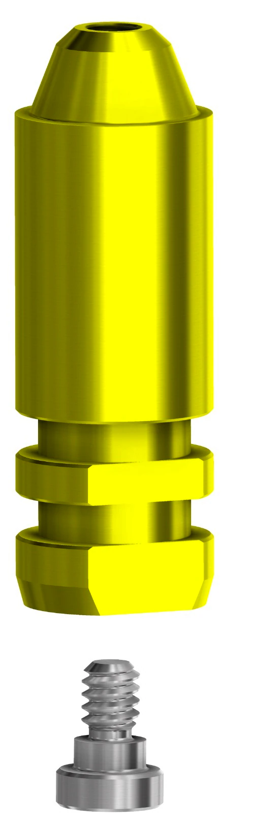 DESS Digital Analog MIS Multi-Unit 4.8 Conic MC/MV, Anodized Yellow, Each