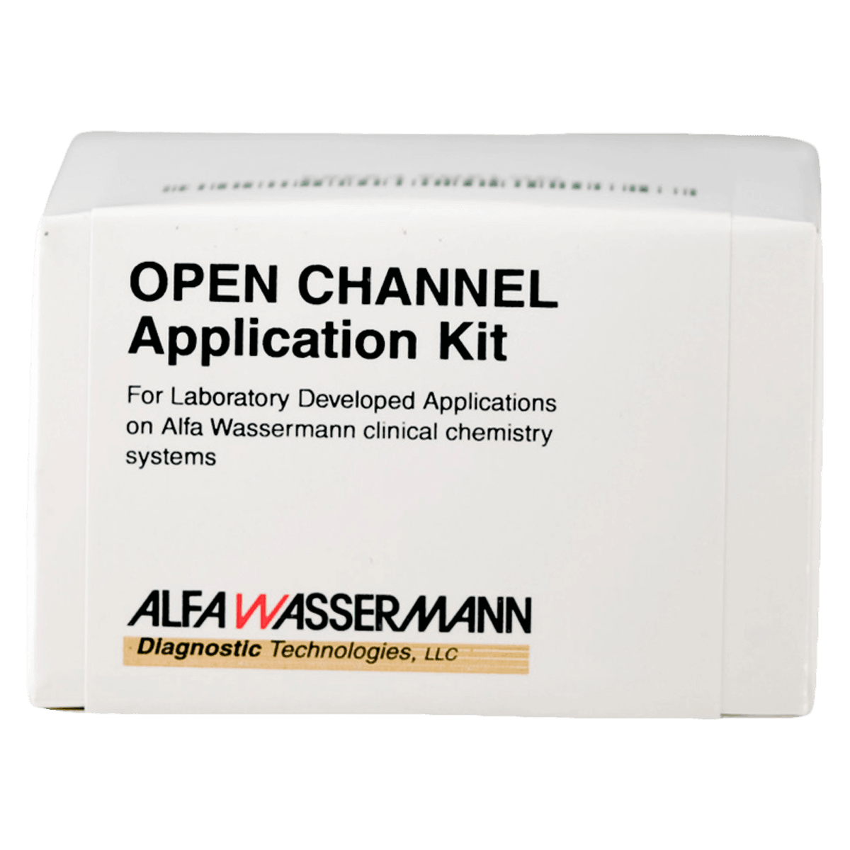 Alfa Wassermann Open Channel 4 Reagent for ACE Clinical Analyzer, 6/Box