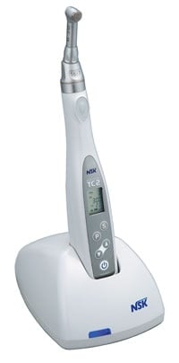 NSK America Endo-Mate TC2 Complete Set Cordless Endodontic Handpiece System, 16:1 Gear Ratio, Electric 120V, Y1001036