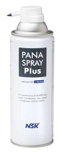 NSK Pana Spray Plus Handpiece Lubricant, 10.5 oz (480 ml) Aerosol Can, Z182600