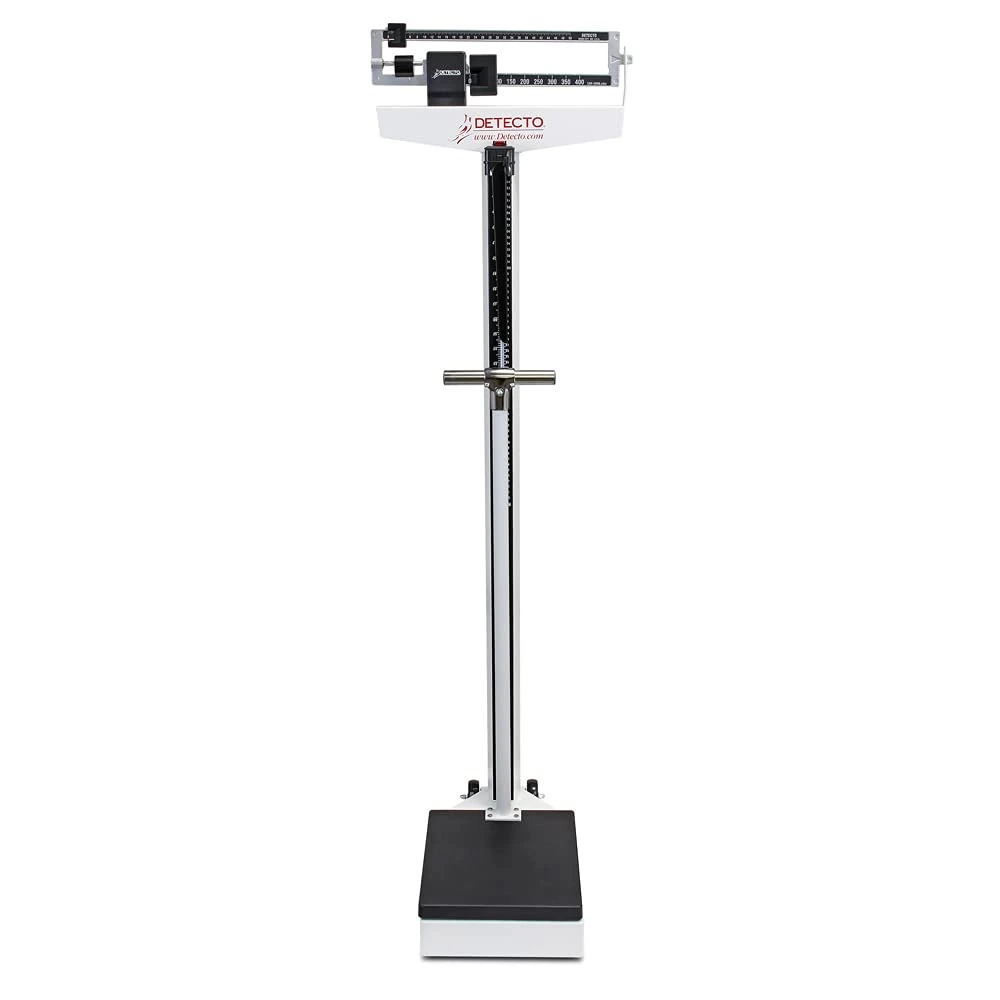 Detecto Physician Scale, Mechanical, 400 lb Capacity, 1/Each