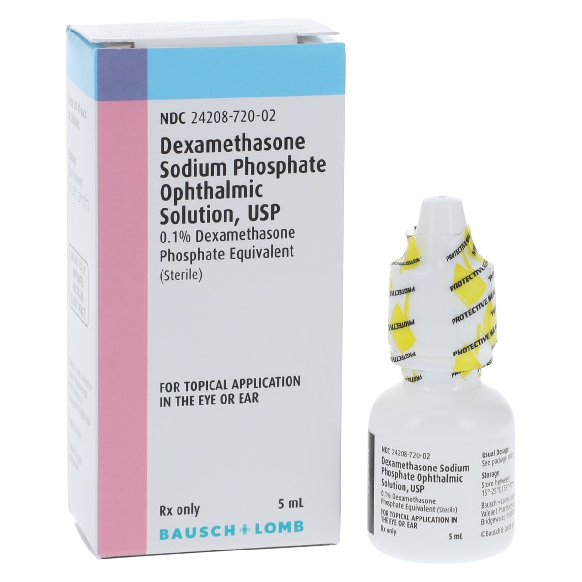 Dexamethasone Ophthalmic Solution 0.10%, 5mL Bottle, Each