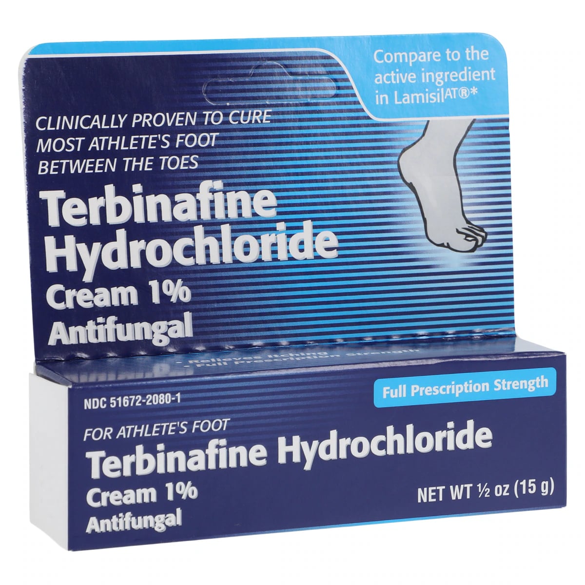 Terbinafine HCl Cream 1%, 0.5 oz Tube (Taro Pharmaceutical)