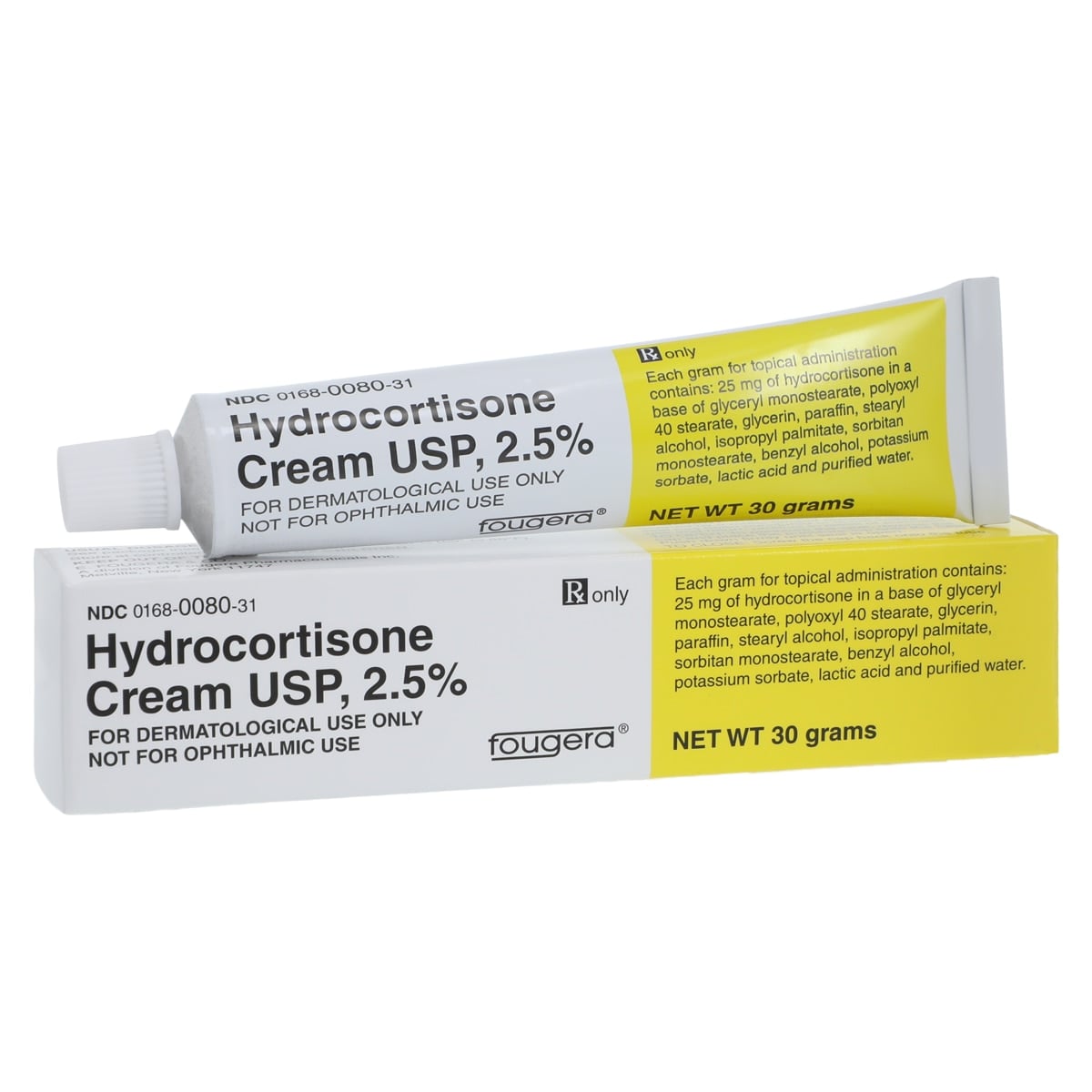 Hydrocortisone Cream 2.5%, 30g Tube, Sandoz