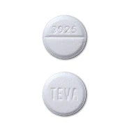 Diazepam Tablet, 2mg, 500/Bottle, Teva Pharmaceuticals