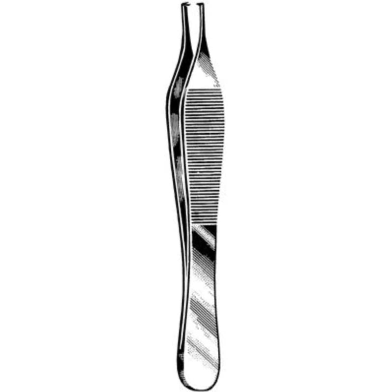 Surgi-OR Adson Tissue Forcep, Delicate 1x2, 4-3/4" Stainless Steel, Each
