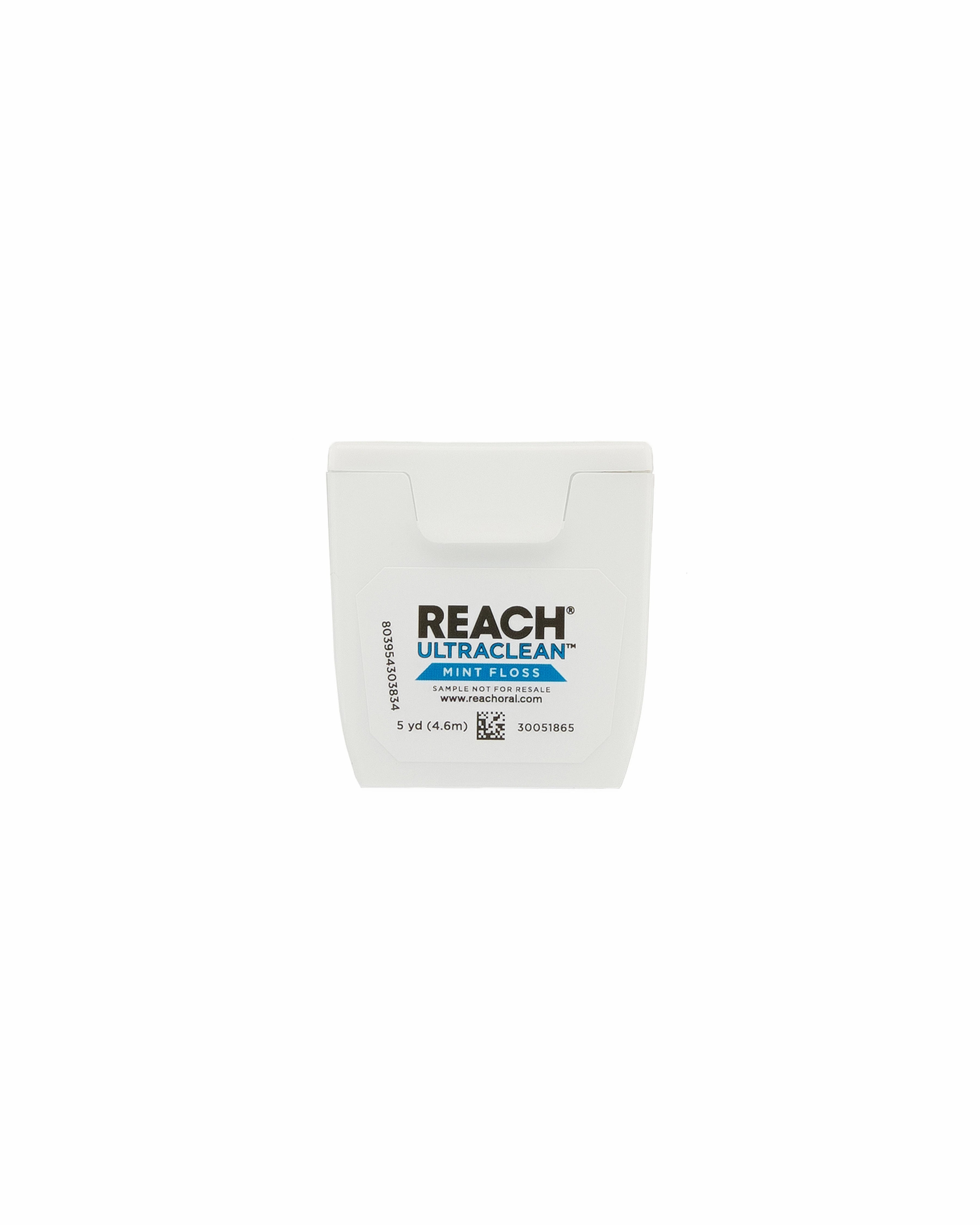 Reach Ultraclean Mint Dental Floss, Waxed, 5 yd Patient Size, 72/Case