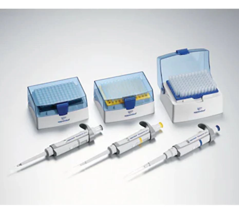 Eppendorf Research Plus 4-Pack Option 2 Pipette Bundle, 0.1–2.5 µL, 4 Each