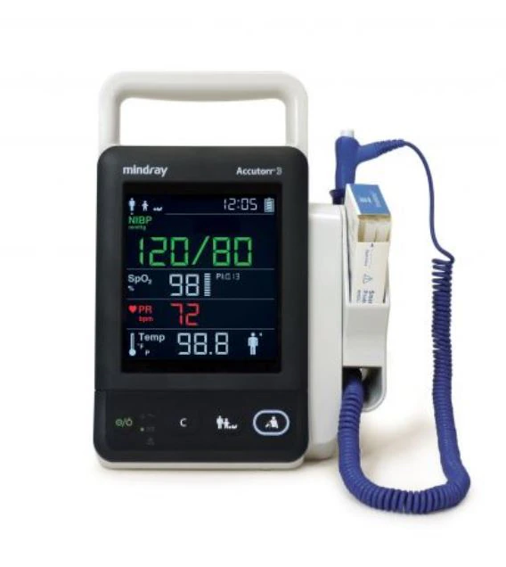 Mindray Accutorr 3 Vital Signs Monitor with NIBP and Masimo SpO2