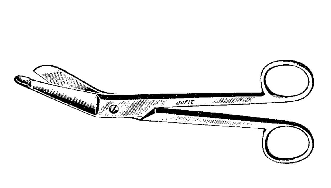 Jarit Esmarch Plaster Shears, 8" Stainless Steel, Each
