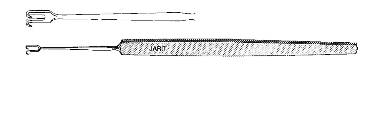 Jarit Guthrie Skin Hook, 2.5mm, 5" Length, Each
