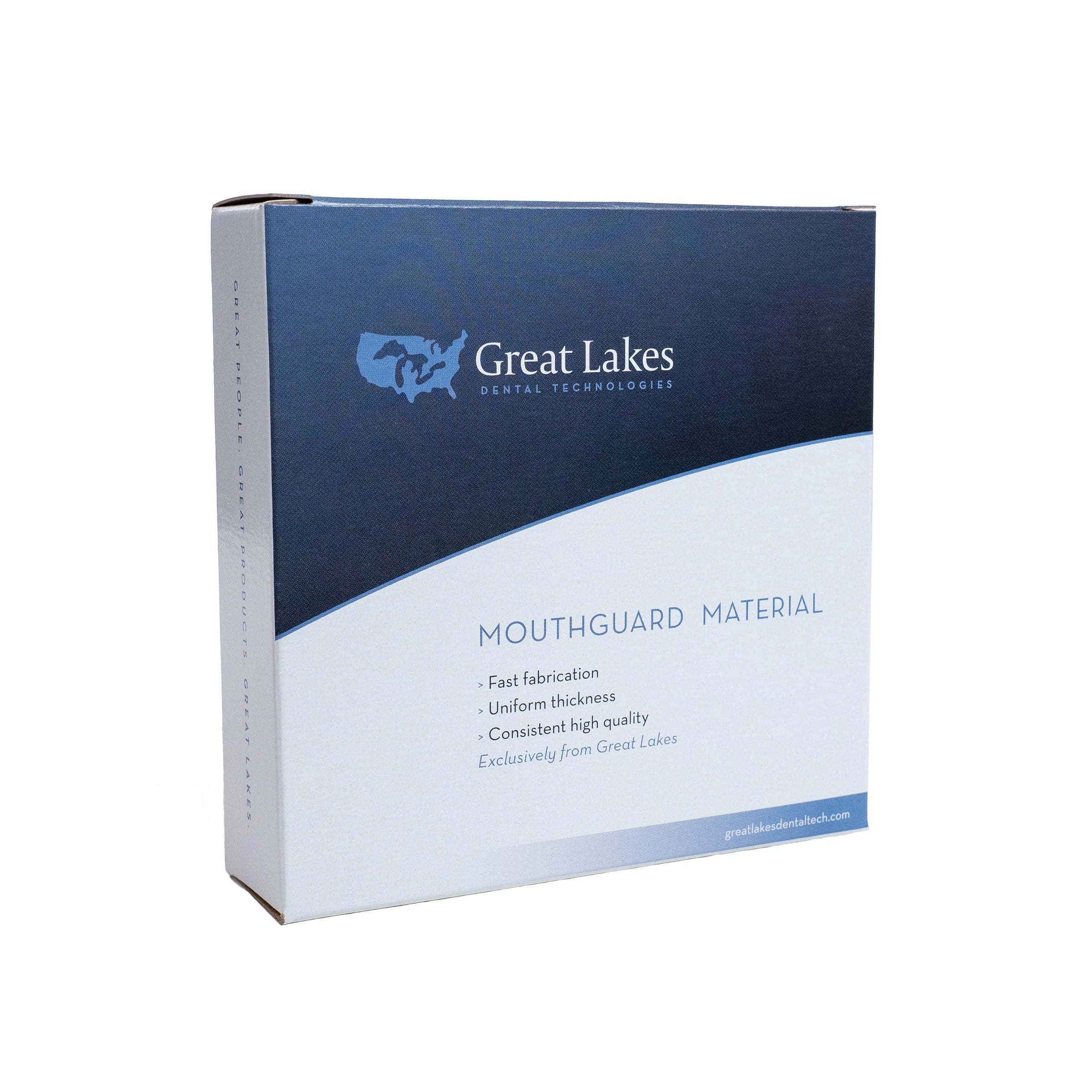 Great Lakes Clear Mouthguard Material, 1mm/125mm Round, Pack of 12