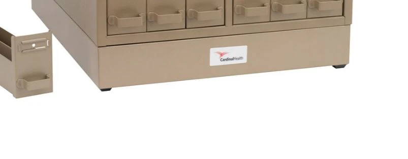 Microscope Slide Cabinet Base Unit for M6360-2P with Rubber Feet, 1 Each
