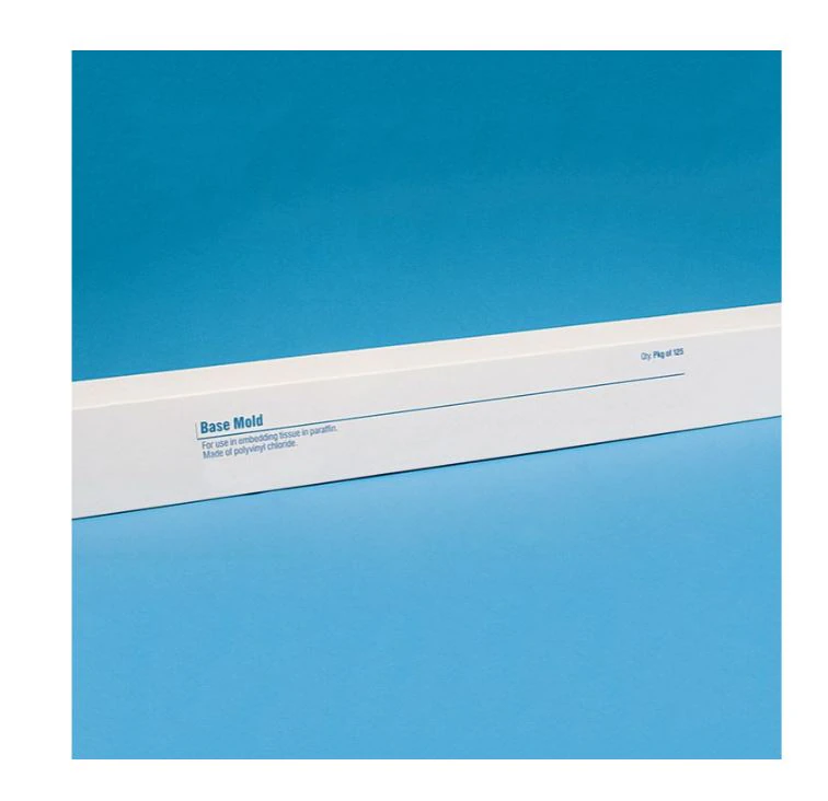 Cardinal Health Disposable Base Mold, Plastic, Clear, 37x24mm, 500/Case
