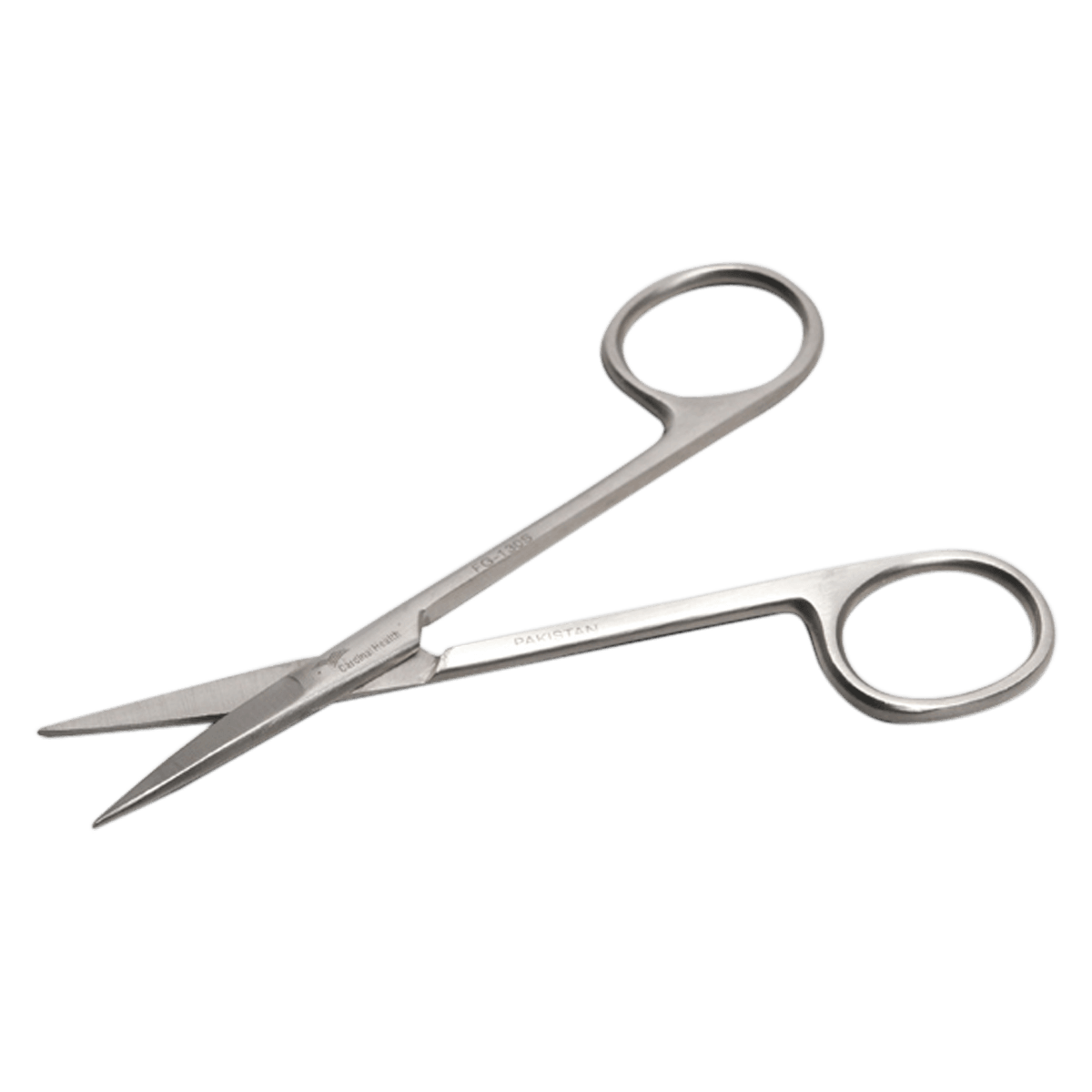 Cardinal Iris Scissors, Straight, 4-1/2", Stainless Steel, Sterile, Disposable, 50/Case