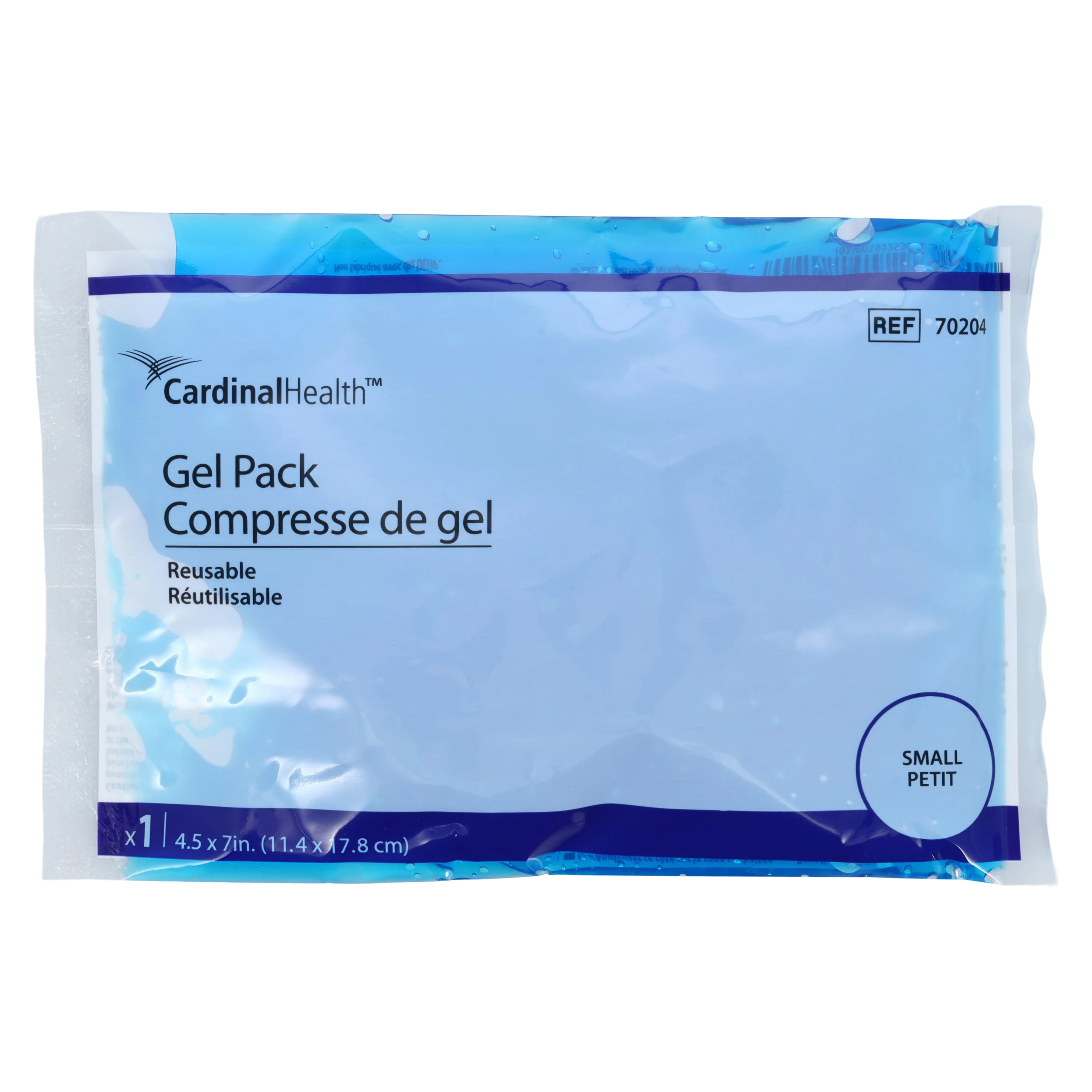 Jack Frost Small Reusable Hot/Cold Gel Pack, 4-1/2" x 7", 24/Pack