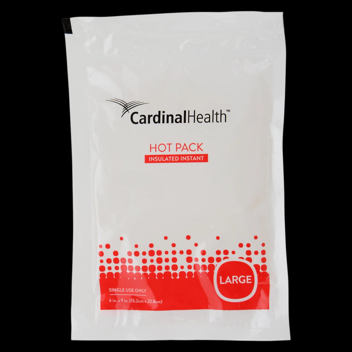 Cardinal Health Instant Hot Insulated Instant Hot Pack, Single Use, 6x9"