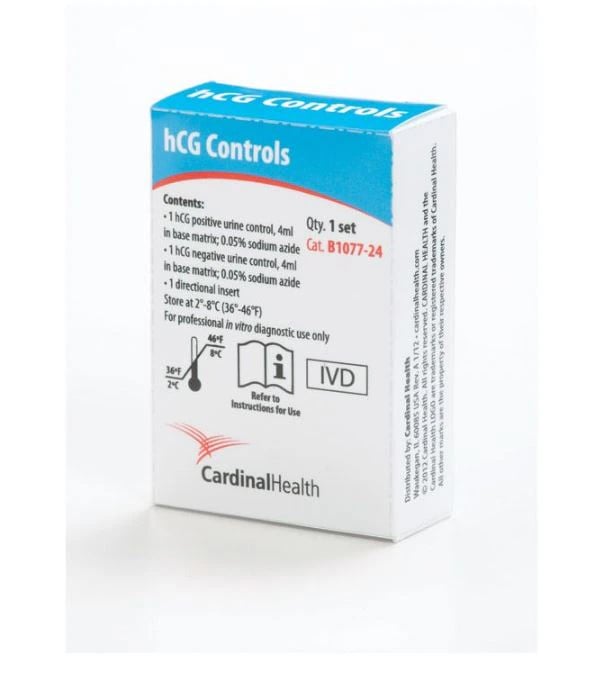 S/P hCG Urine Positive/Negative Control Set for Pregnancy Test, 2 x 5 mL, 1 Set/Box