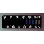 Cardinal Health Dual Scale Fever Thermometer, Forehead Temperature Indicator, 100 per Box, 5 Boxes per Case