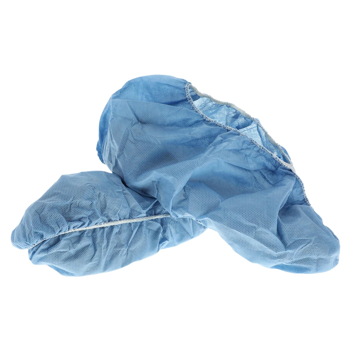 Cardinal Dura-Fit Shoe Cover, SMS Fabric, Fluid Resistant, Universal Adult Size, Blue, Non-Sterile, 100/Box