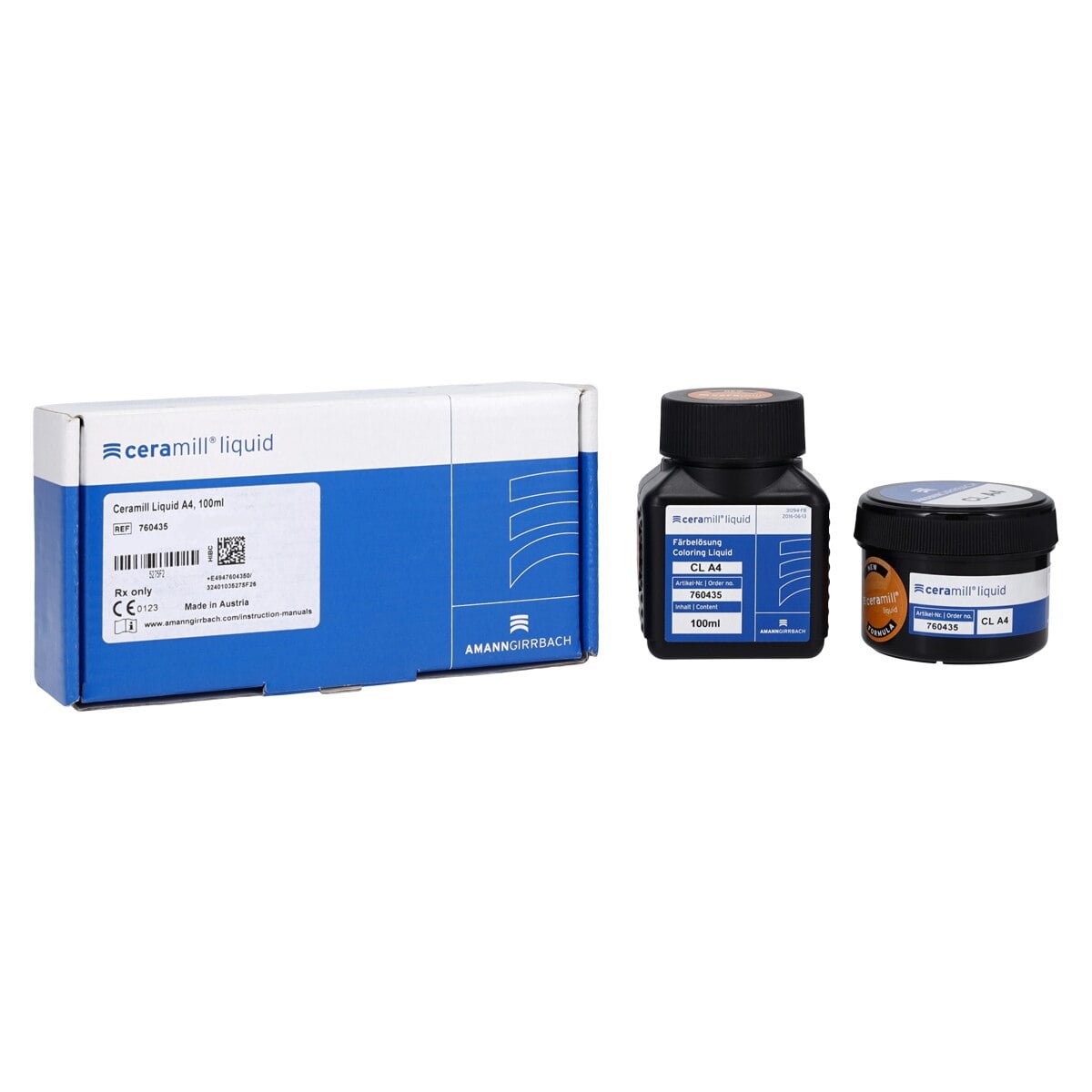 Ceramill Liquid Shade A4, 100ml, Water-Based Coloring Solution