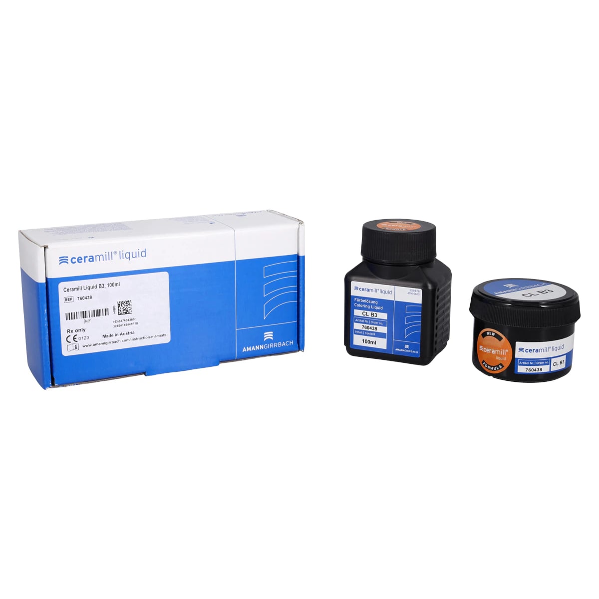 Ceramill Liquid Shade B3, 100ml, 1/Ea