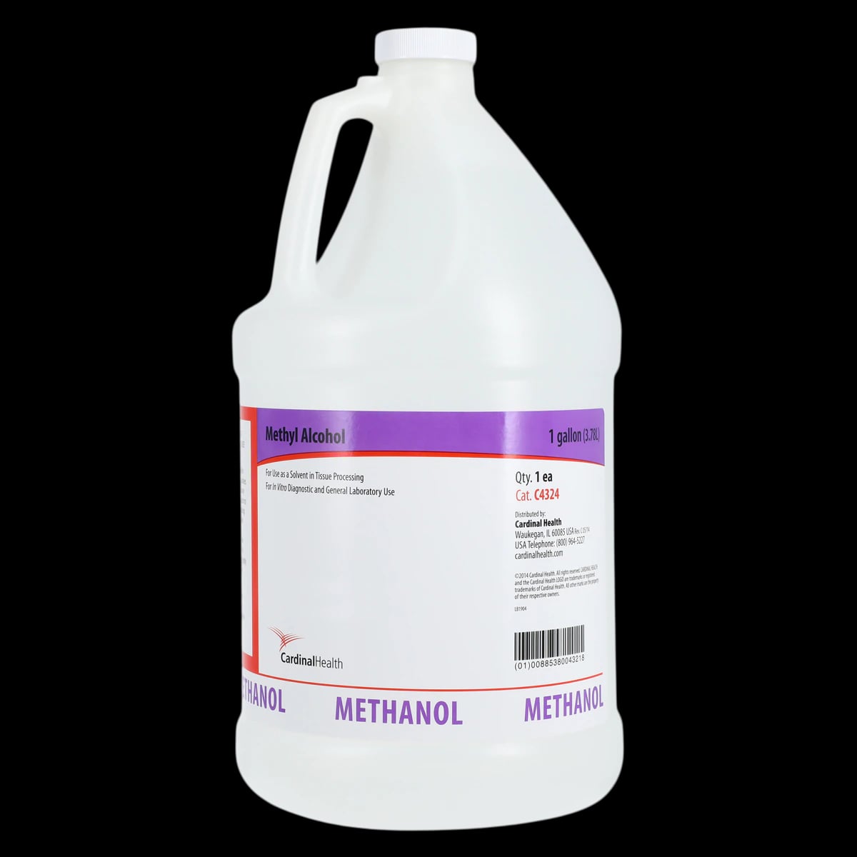 S/P Methanol Reagent, Methyl Alcohol 99%, Colorless, 1 Gallon
